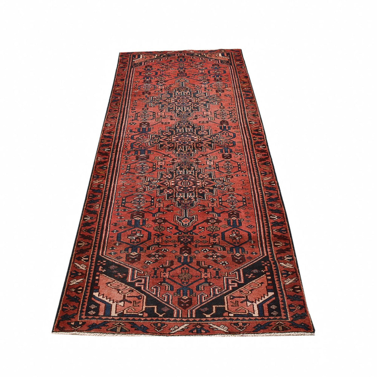 Läufer Perser - Bidjar - 288 x 104 cm - rot