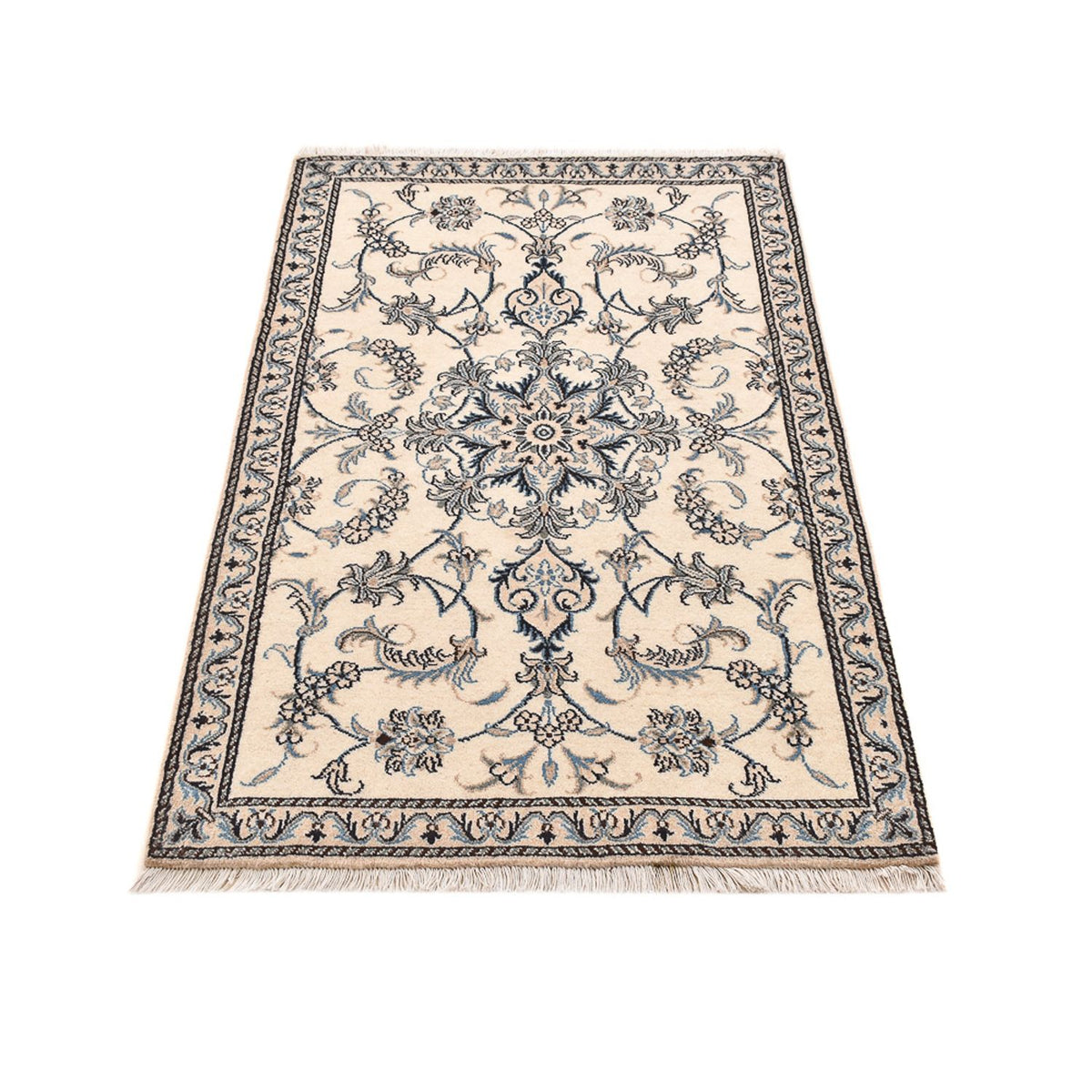 Perserteppich - Nain - 146 x 88 cm - hellbeige