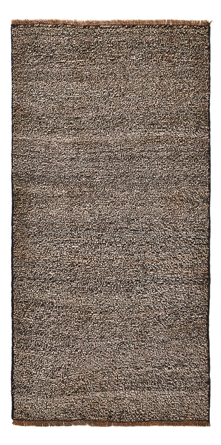 Gabbeh Teppich - Perser - 122 x 61 cm - dunkelbeige