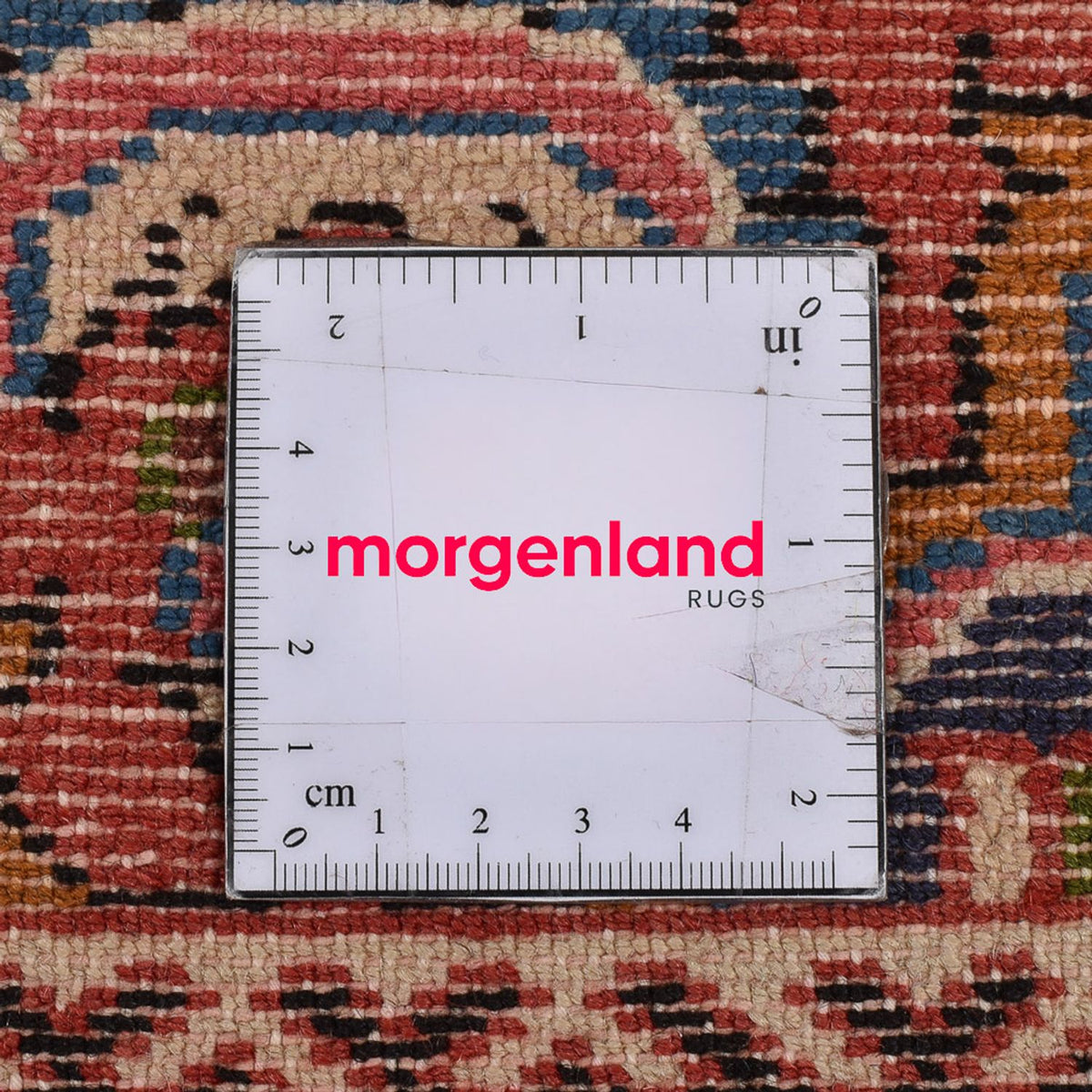 Perserteppich - Nomadic - 126 x 71 cm - hellrot