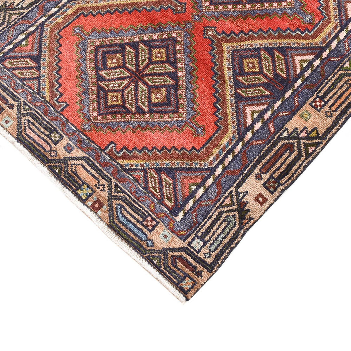 Perserteppich - Nomadic - 119 x 70 cm - rot