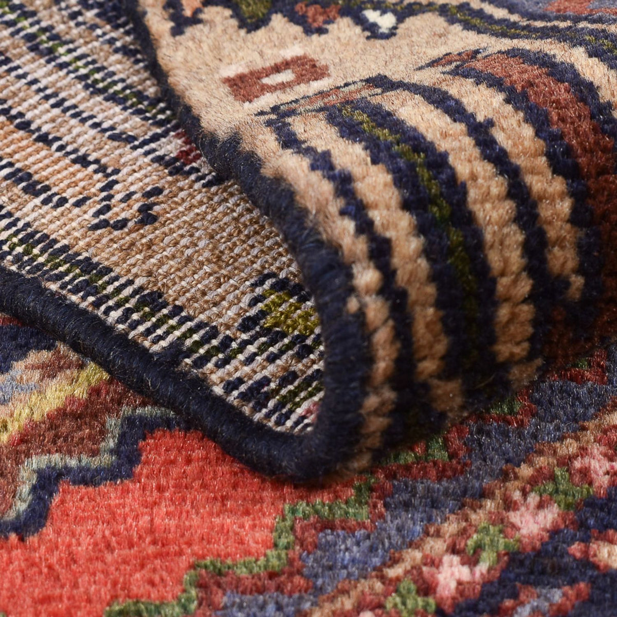 Perserteppich - Nomadic - 119 x 70 cm - rot