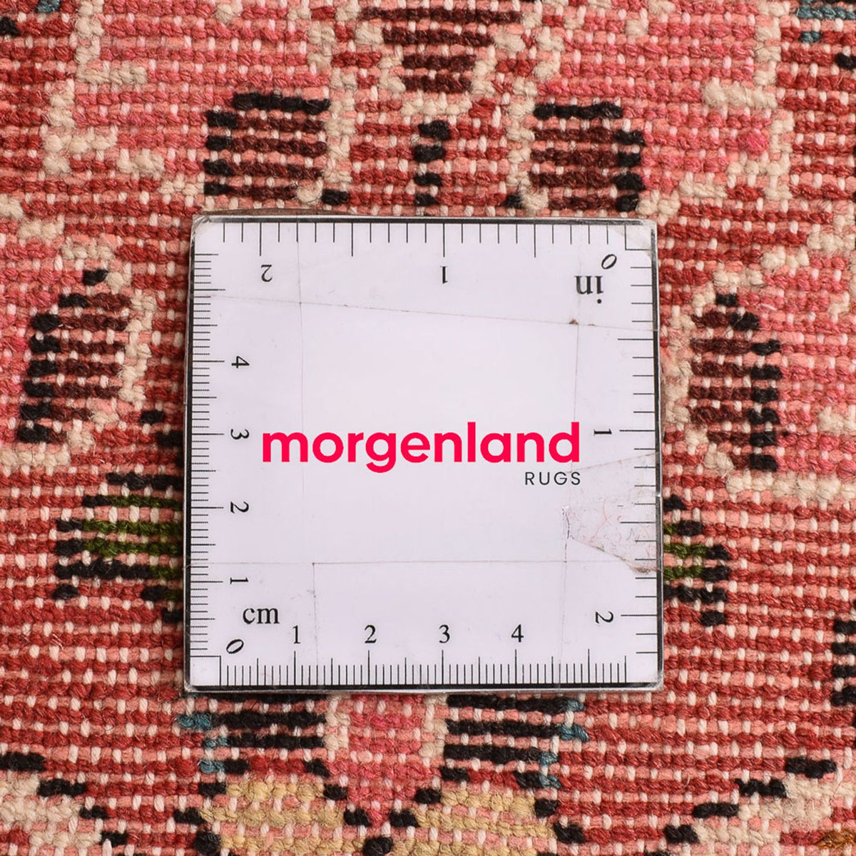 Perserteppich - Nomadic - 136 x 76 cm - dunkelrot