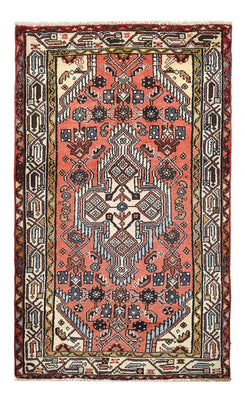 Perserteppich - Nomadic - 123 x 75 cm - hellrot