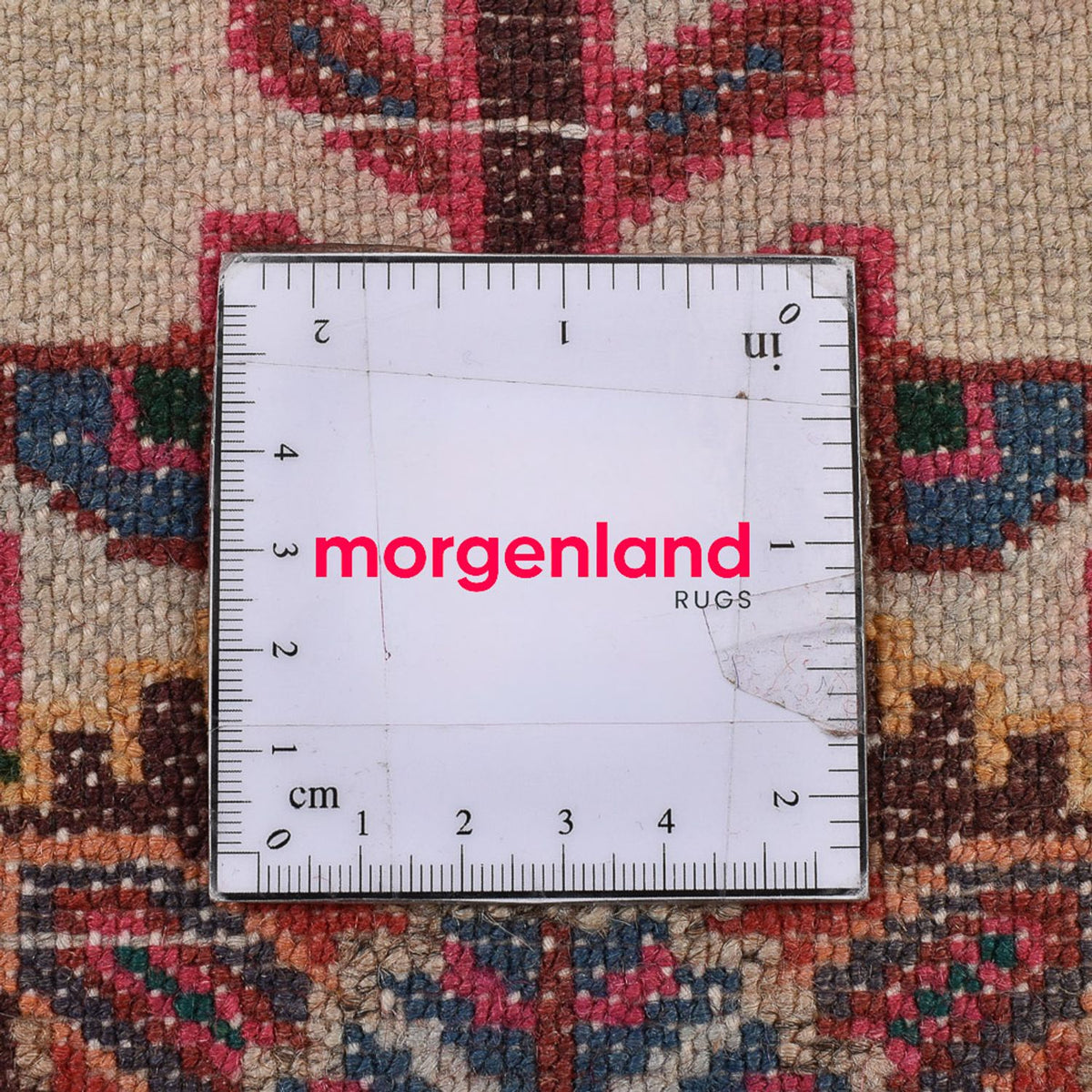 Perserteppich - Nomadic - 113 x 76 cm - hellrot