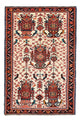 Perserteppich - Nomadic - 130 x 86 cm - hellrot