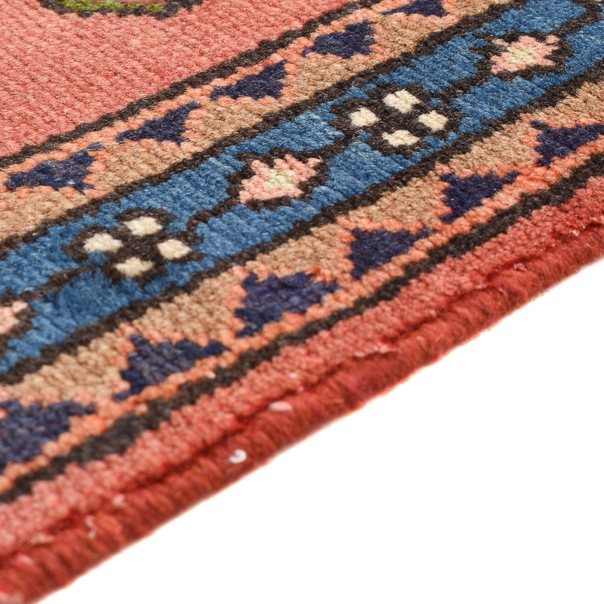 Perserteppich - Nomadic - 110 x 79 cm - hellrot