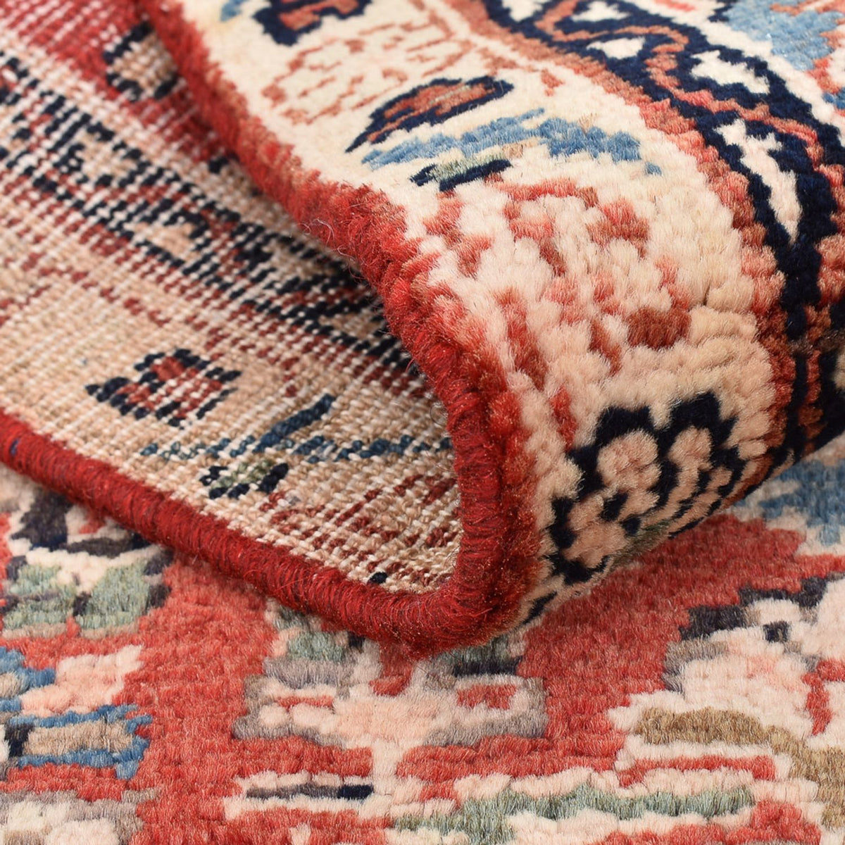 Perserteppich - Nomadic - 97 x 62 cm - rot