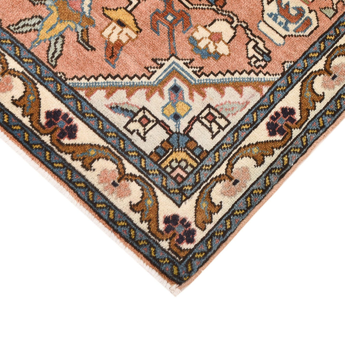 Perserteppich - Nomadic - 95 x 68 cm - hellrot