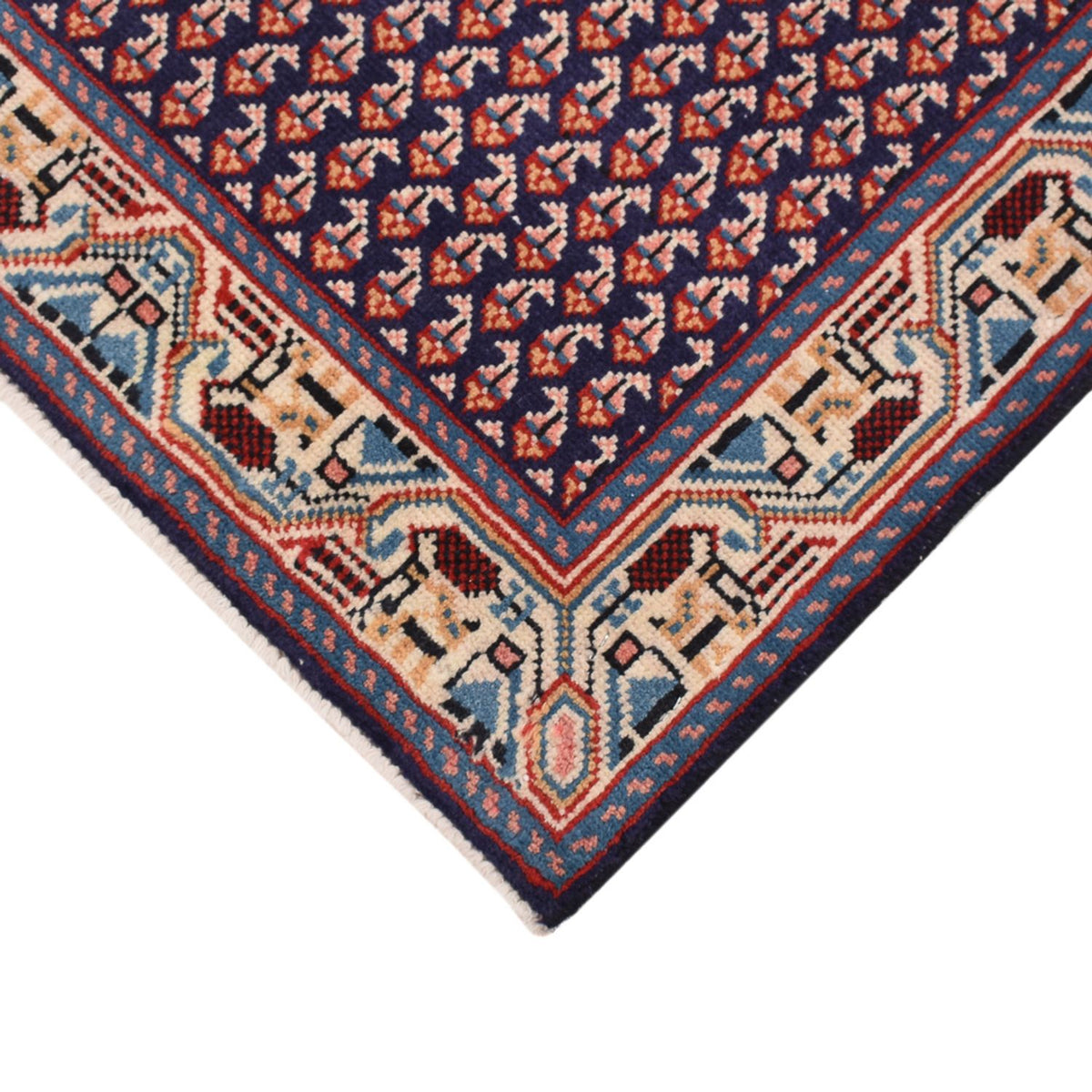 Perserteppich - Nomadic quadratisch  - 72 x 61 cm - lila