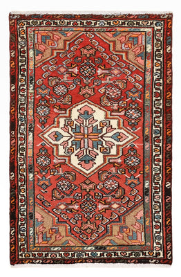 Perserteppich - Nomadic - 95 x 65 cm - rot
