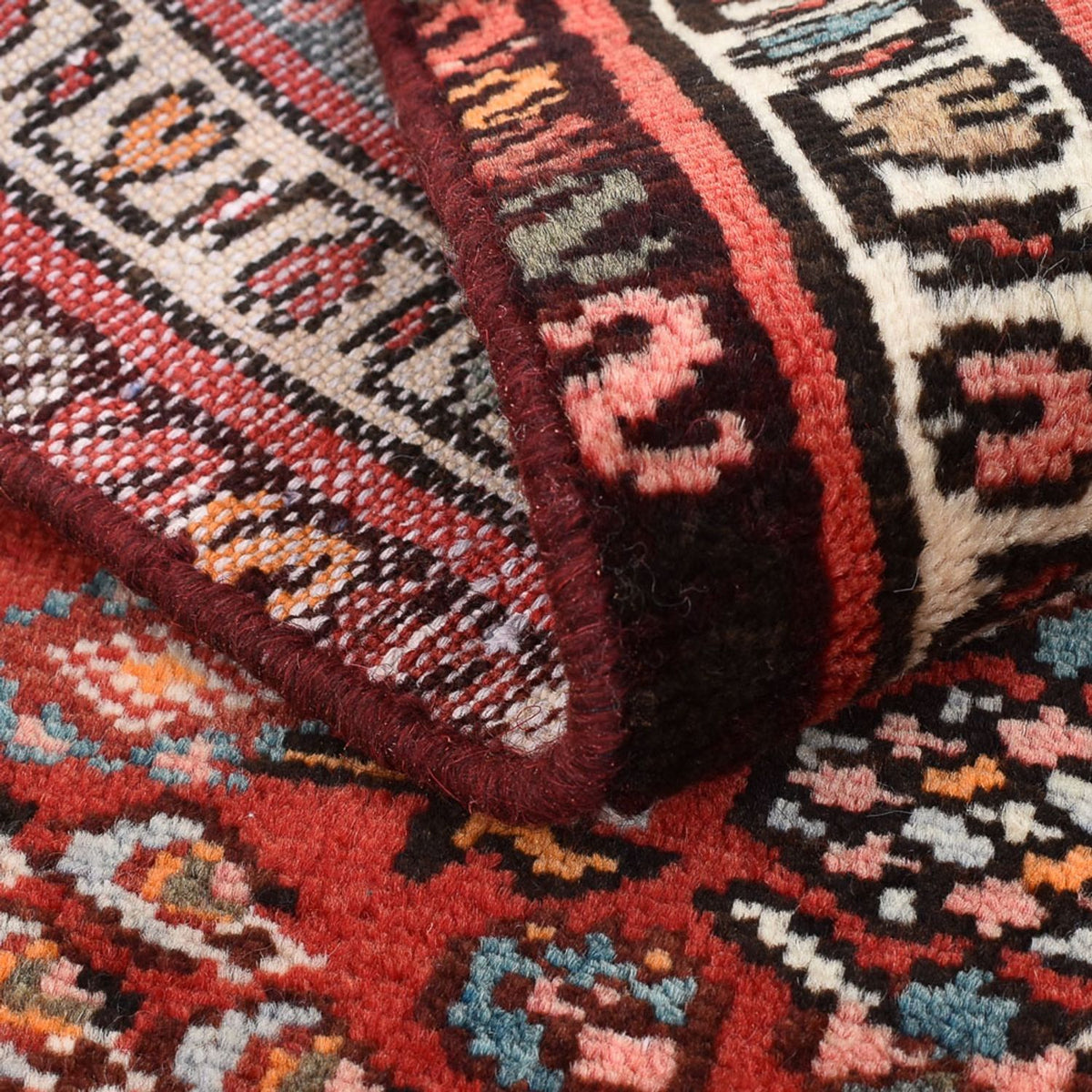 Perserteppich - Nomadic - 95 x 65 cm - rot