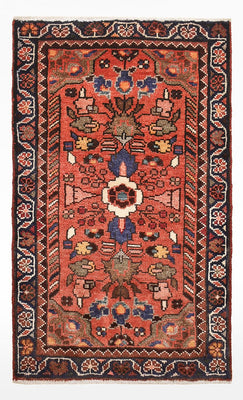 Perserteppich - Nomadic - 87 x 53 cm - rot