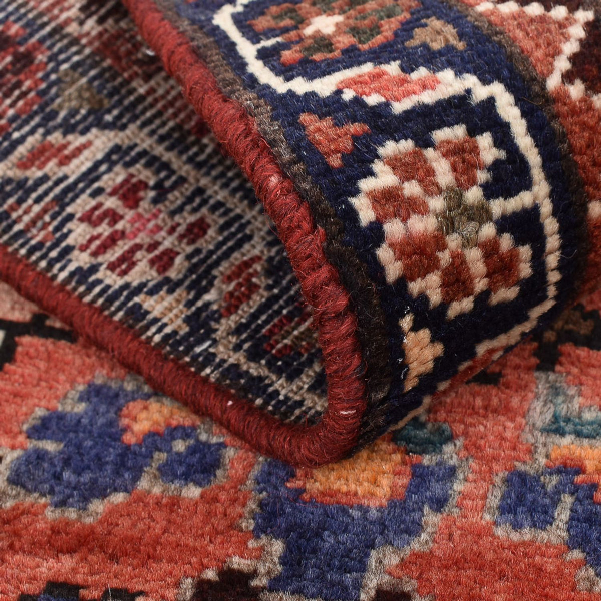 Perserteppich - Nomadic - 87 x 53 cm - rot