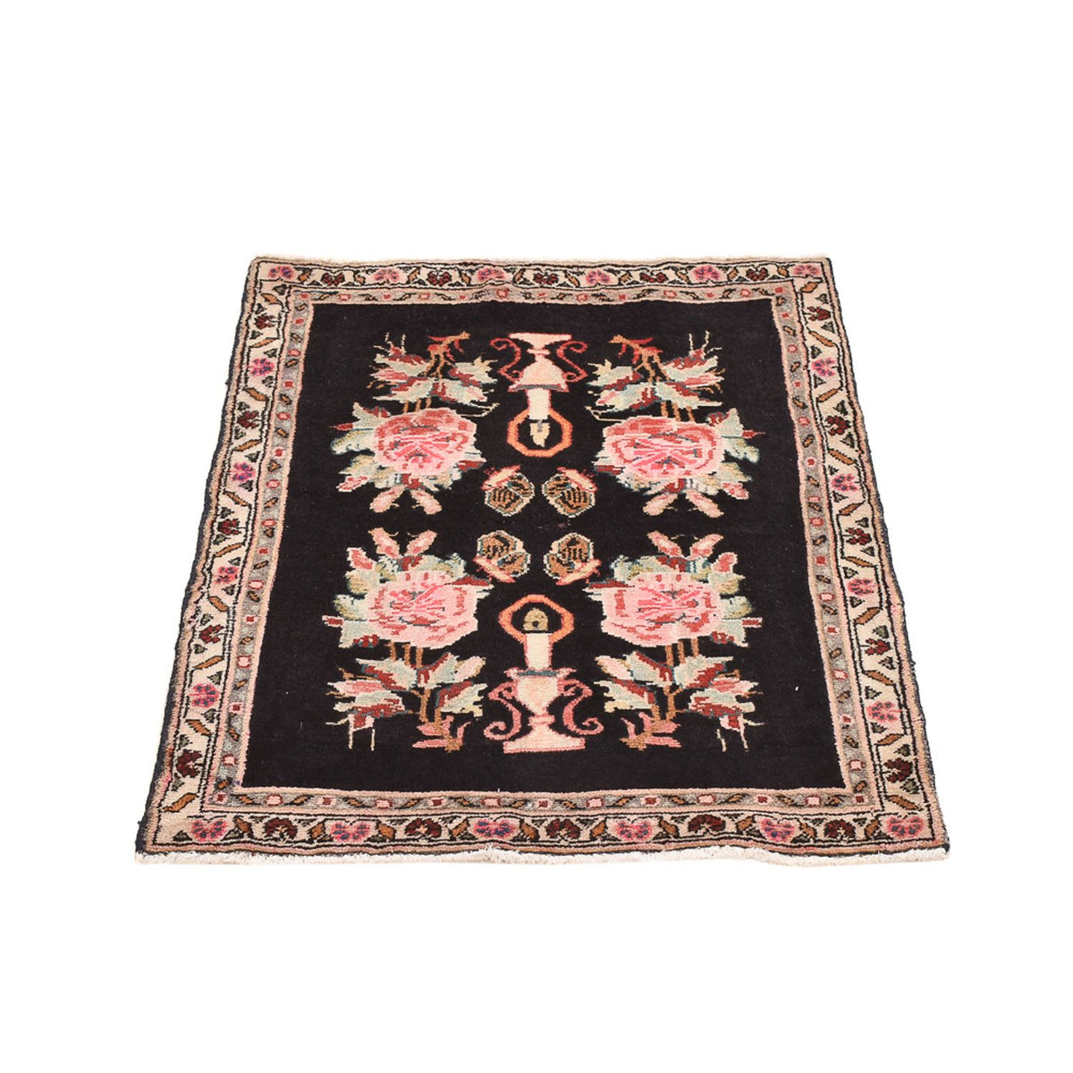 Perserteppich - Nomadic - 85 x 68 cm - dunkelblau