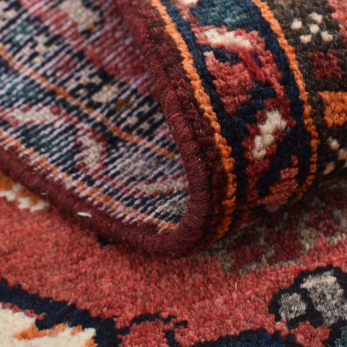 Perserteppich - Nomadic - 92 x 57 cm - hellrot