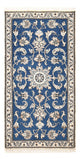 Perserteppich - Nain - 135 x 67 cm - blau