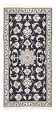 Perserteppich - Nain - 145 x 68 cm - dunkelblau