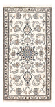 Perserteppich - Nain - 136 x 67 cm - hellgrau