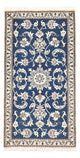 Perserteppich - Nain - 140 x 69 cm - blau