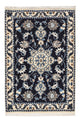 Perserteppich - Nain - 90 x 60 cm - dunkelblau