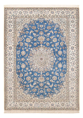 Perserteppich - Nain - Premium - 221 x 159 cm - blau