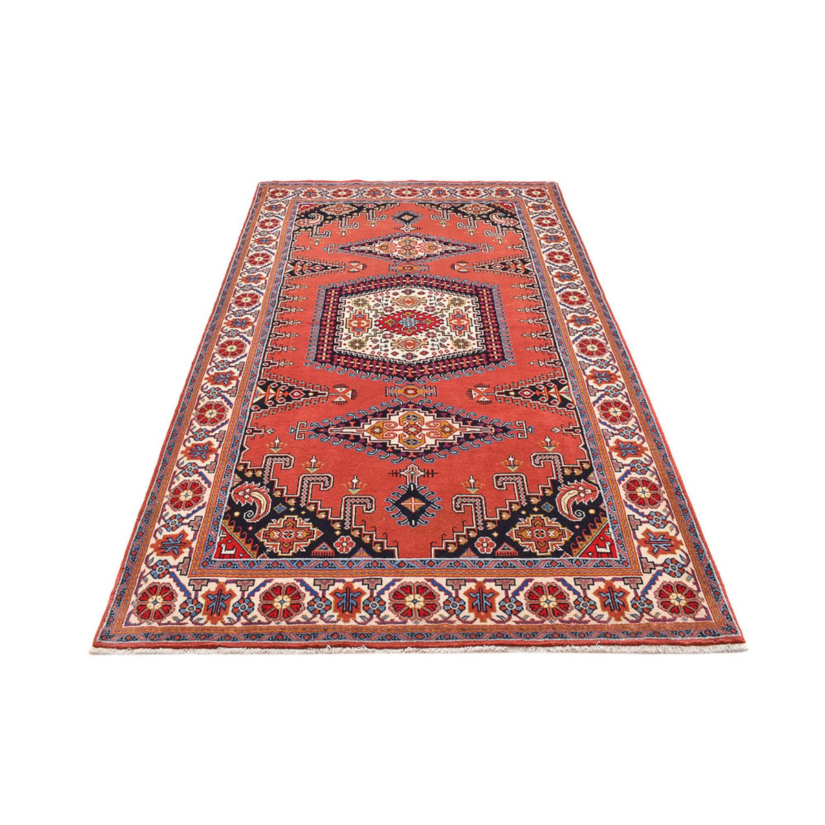 Perserteppich - Nomadic - 255 x 155 cm - rot