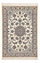 Perserteppich - Nain - Royal - 108 x 72 cm - hellgrau