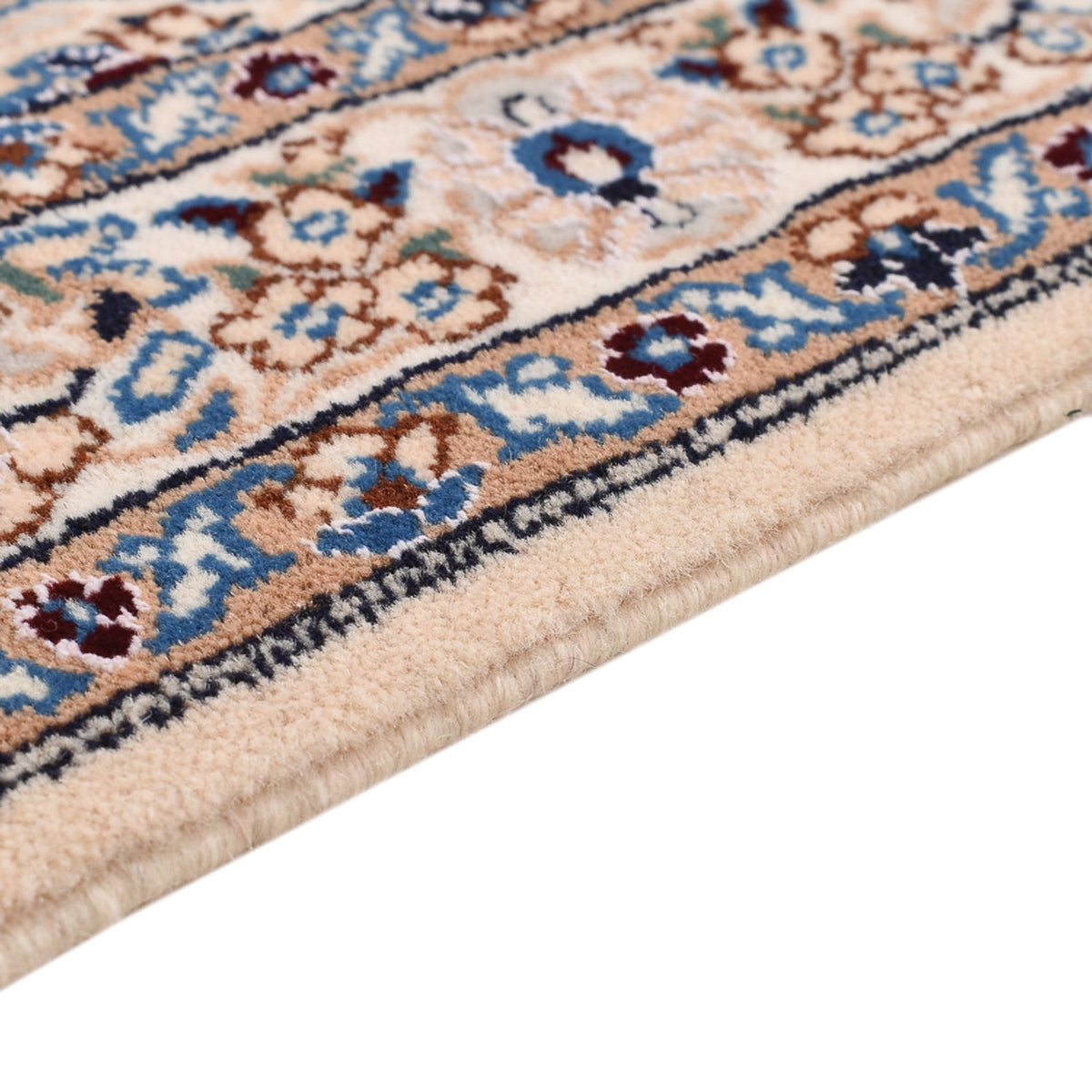 Perserteppich - Nain - Royal - 63 x 94 cm - dunkelrot