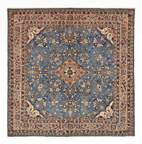 Perserteppich - Nomadic quadratisch  - 211 x 206 cm - blau