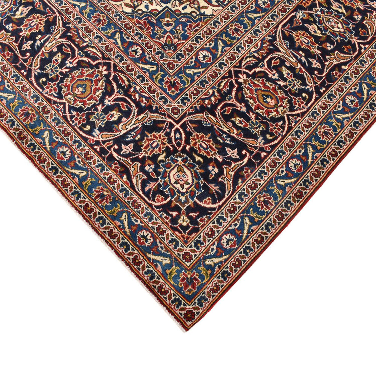 Perserteppich - Keshan - 397 x 297 cm - rot
