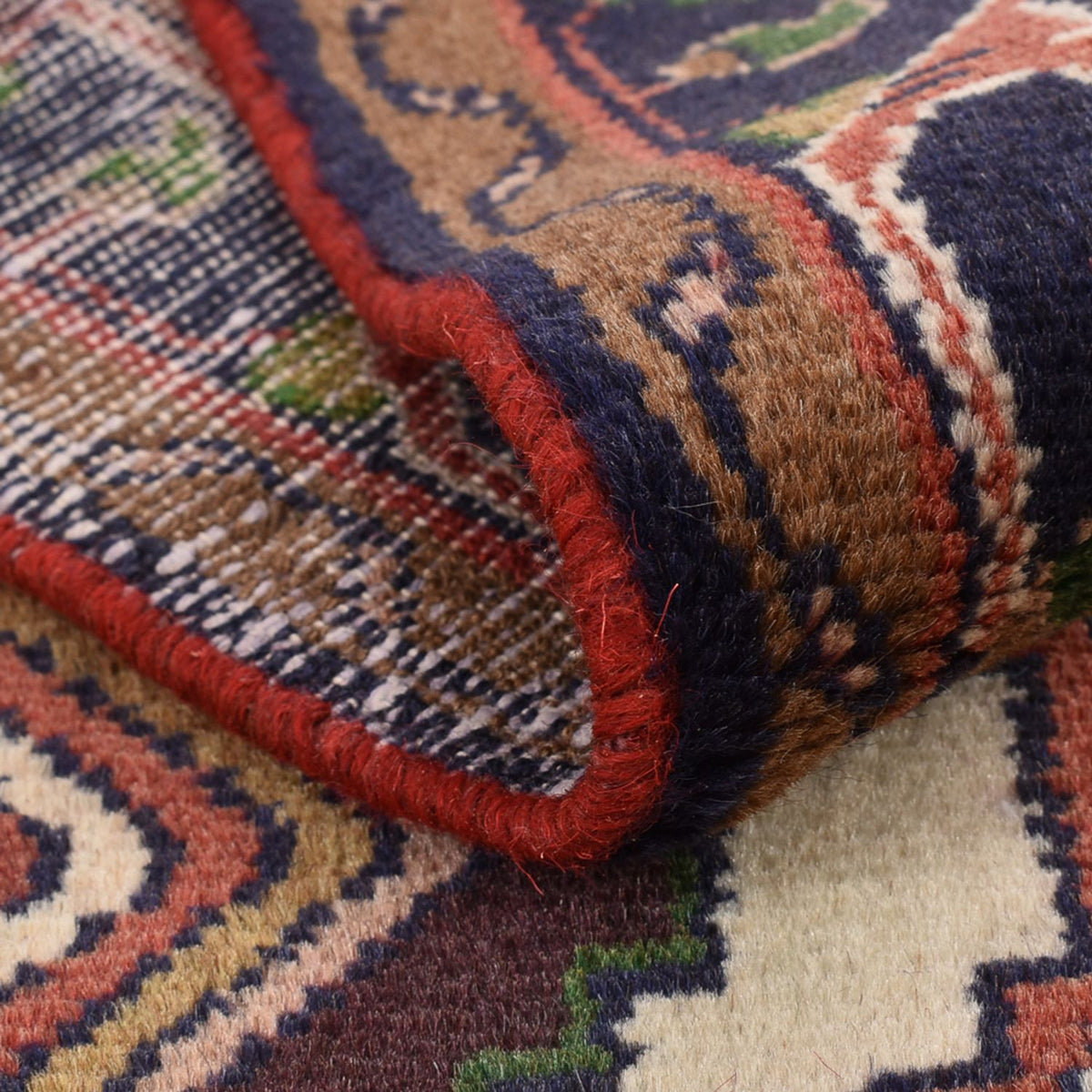 Läufer Perser - Nomadic - 277 x 78 cm - dunkelbeige