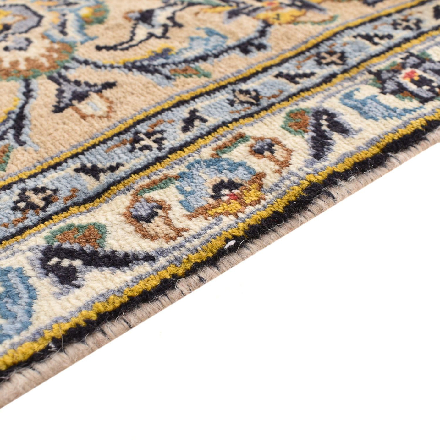 Perserteppich - Keshan - 343 x 238 cm - hellbeige