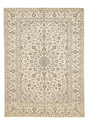 Perserteppich - Keshan - 340 x 238 cm - hellbeige