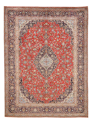 Perserteppich - Keshan - 426 x 311 cm - rot