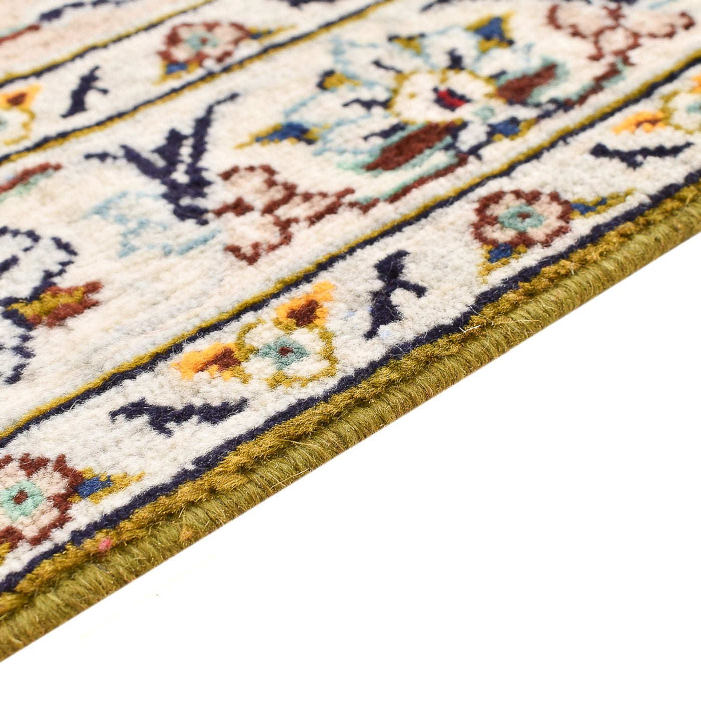 Perserteppich - Keshan - 397 x 293 cm - hellbeige