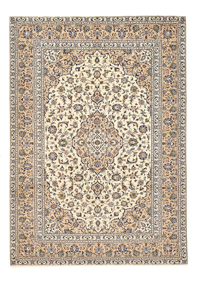 Keshan Teppich 241x349cm - Perserteppich - hellbeige