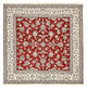 Perserteppich - Nain quadratisch  - 203 x 193 cm - rot