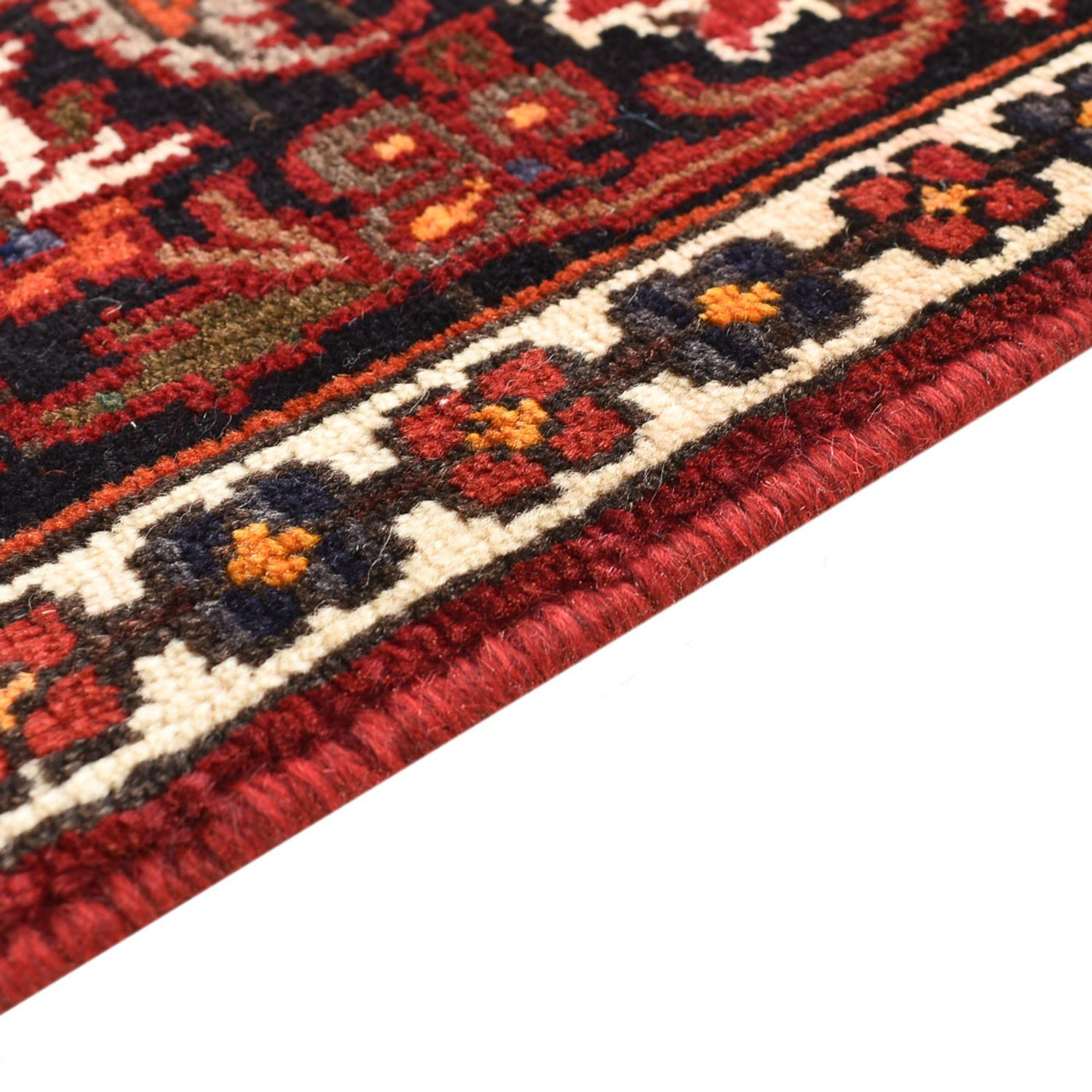 Perserteppich - Nomadic - 310 x 207 cm - dunkelrot