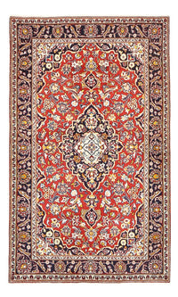Perserteppich - Keshan - 205 x 124 cm - rot