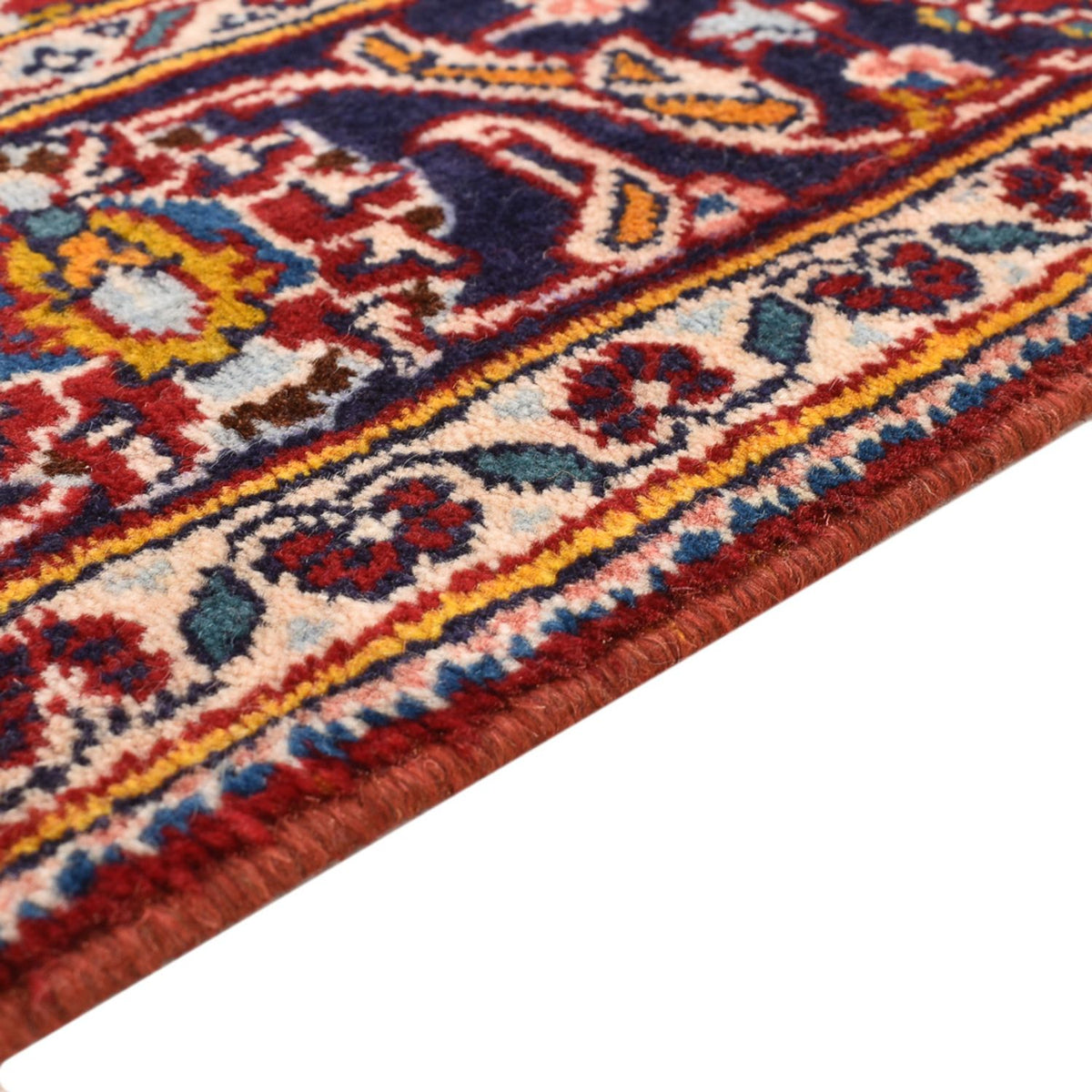 Perserteppich - Keshan - 124 x 205 cm - rot