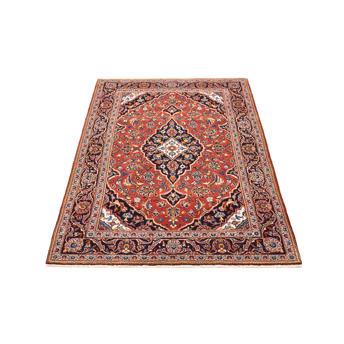 Perserteppich - Keshan - 167 x 114 cm - hellrot