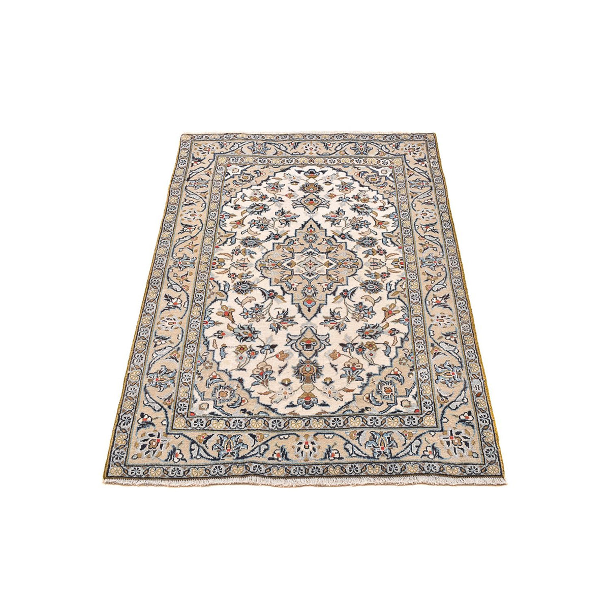 Perserteppich - Keshan - 142 x 96 cm - sand
