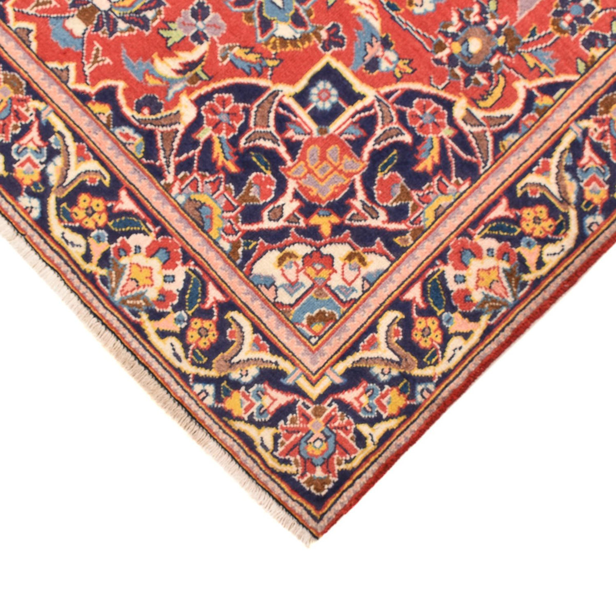 Perserteppich - Keshan - 163 x 101 cm - hellrot