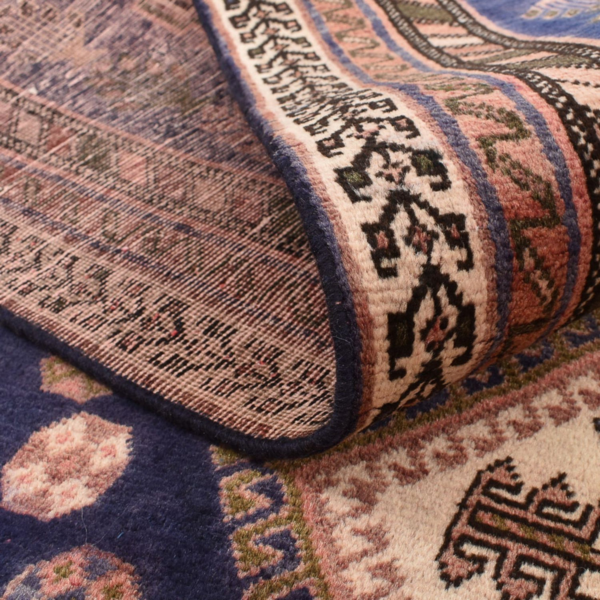 Perserteppich - Nomadic - 241 x 161 cm - rosa