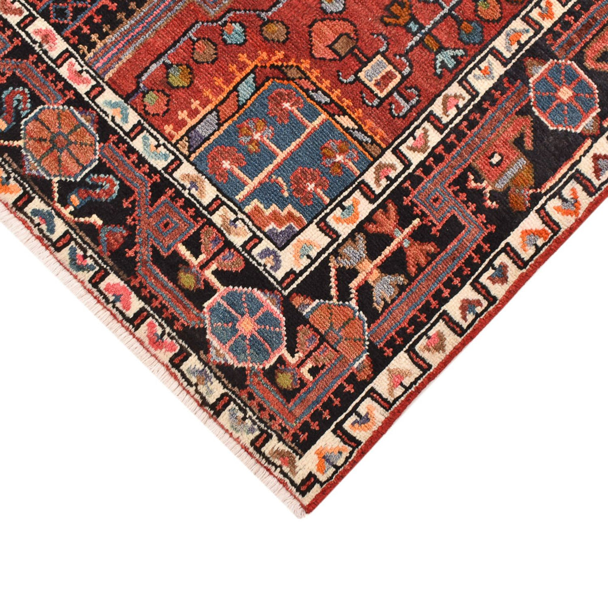 Perserteppich - Nomadic - 213 x 119 cm - rot