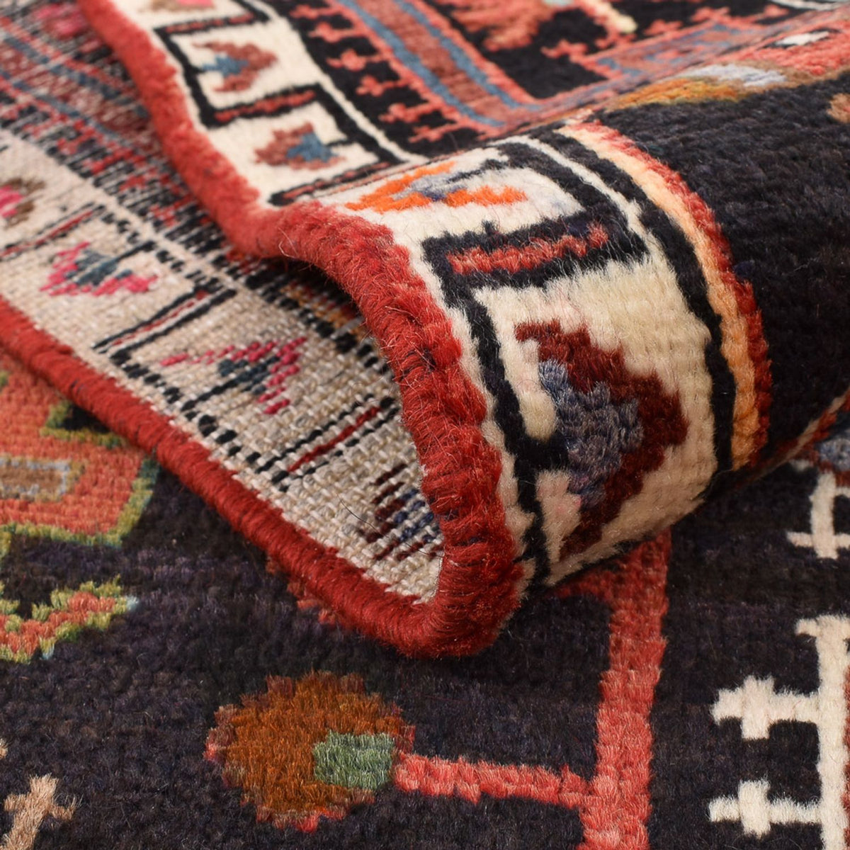 Perserteppich - Nomadic - 213 x 119 cm - rot