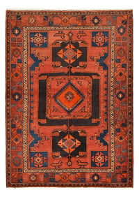 Perserteppich - Bidjar - 202 x 146 cm - rot