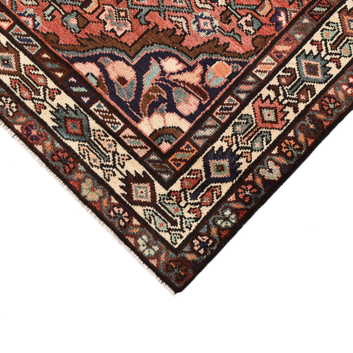 Perserteppich - Nomadic - 222 x 148 cm - hellrot