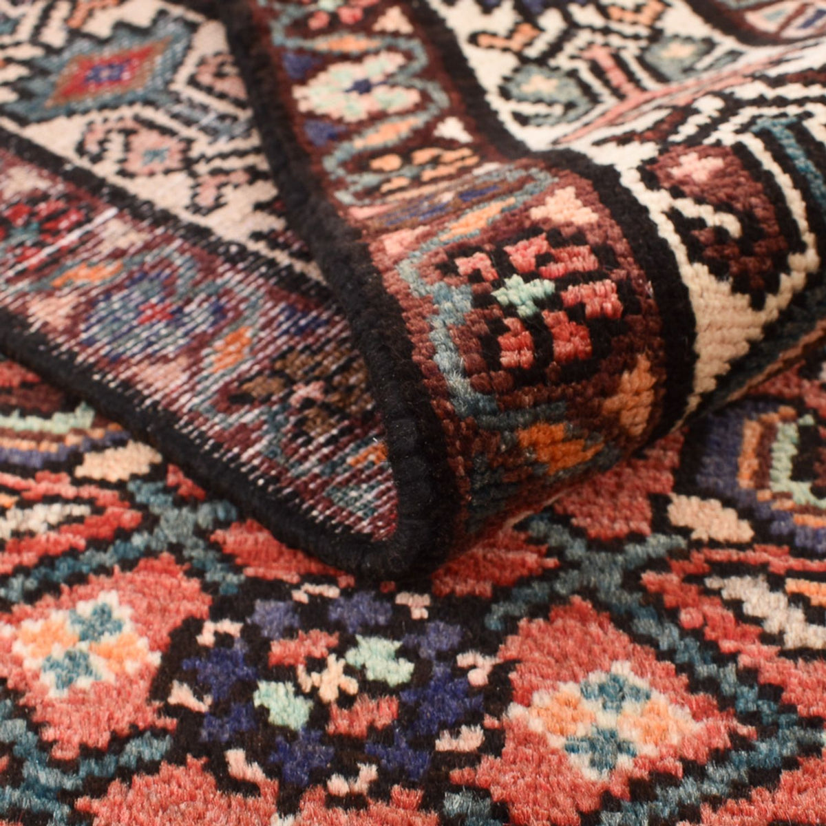 Perserteppich - Nomadic - 222 x 148 cm - hellrot